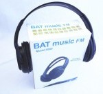 Auricular estéreo inalámbrico de auriculares inalámbricos FM bat-5800, nd. / Tf mp3 reproductor de música auriculares inalámbricos